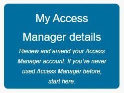 My Access Manager Details